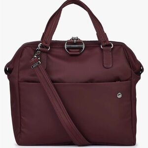 PACSAFE Citysafe CX Anti-Theft satchel (Merlot)